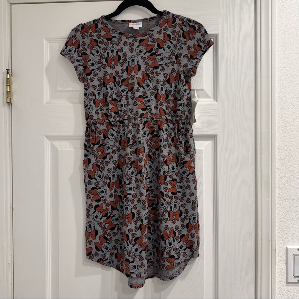 NWT LulaRoe Girls Disney Minnie Dress Size 12